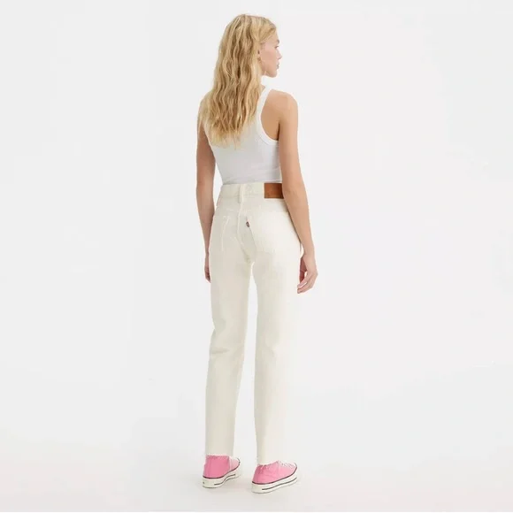 501® ORIGINAL FIT WOMEN'S JEANS WHITE - Picture 1 of 6